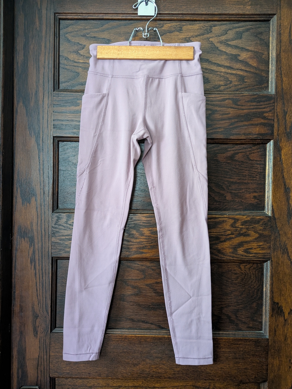 Athleta Girl Stash Treasures High Rise Leggings in Lavender Lilac - Medium 8/10